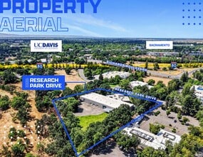 1222 Research Park Dr, Davis, CA - Vue aérienne vue de carte