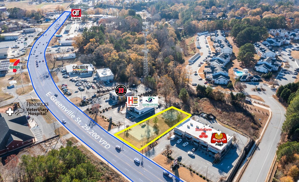 1807-1/2 E Greenville St, Anderson, SC à louer - Photo de l’immeuble – Image 3 sur 3