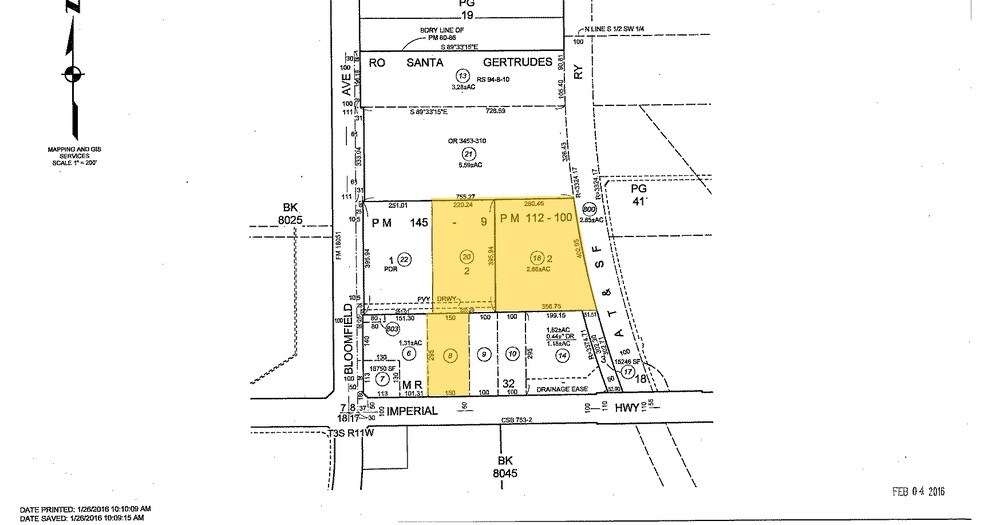 12631 E Imperial Hwy, Santa Fe Springs, CA à louer - Plan cadastral – Image 3 sur 3