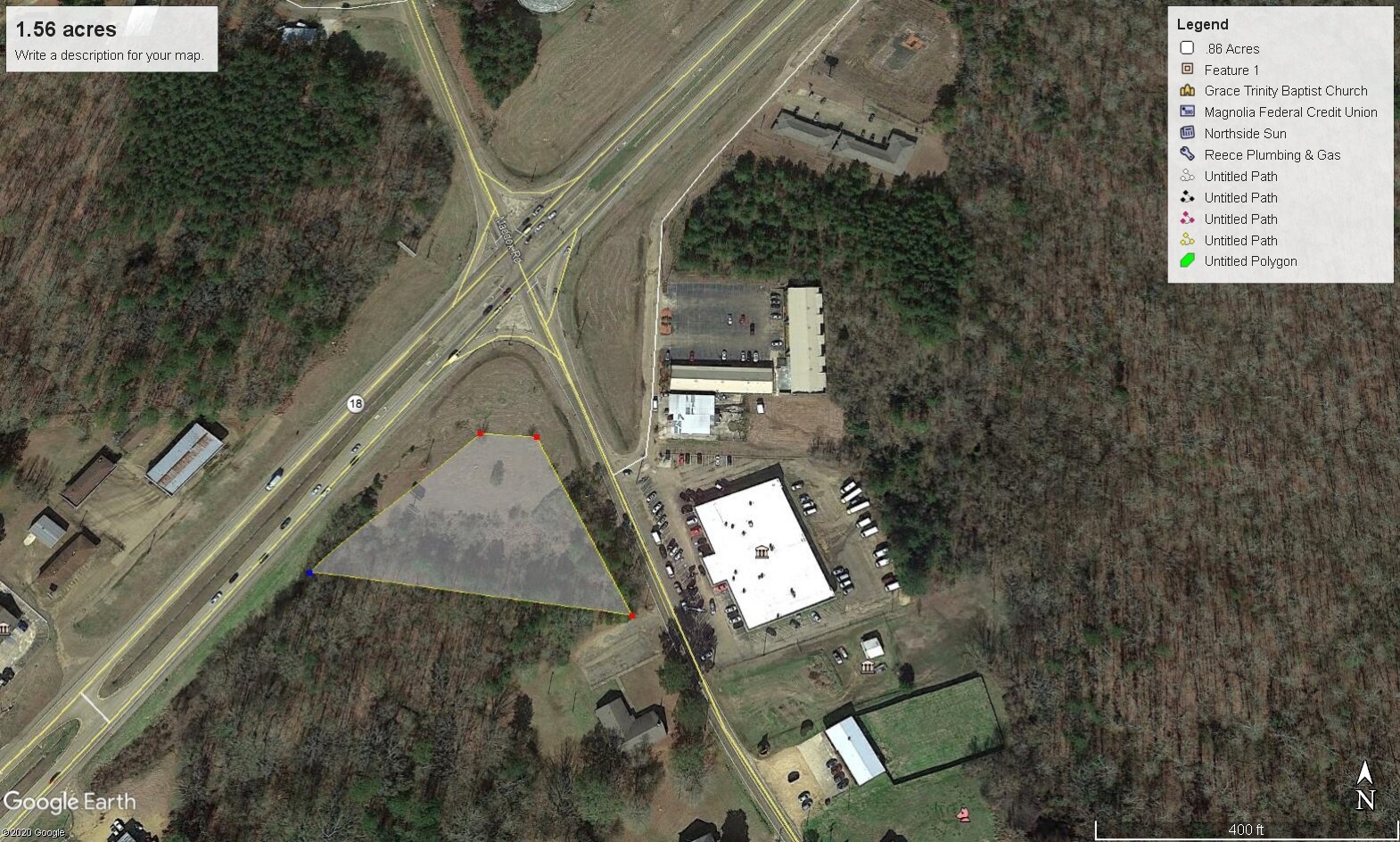0 Maddox Rd, Jackson, MS à vendre Plan de site– Image 1 sur 2