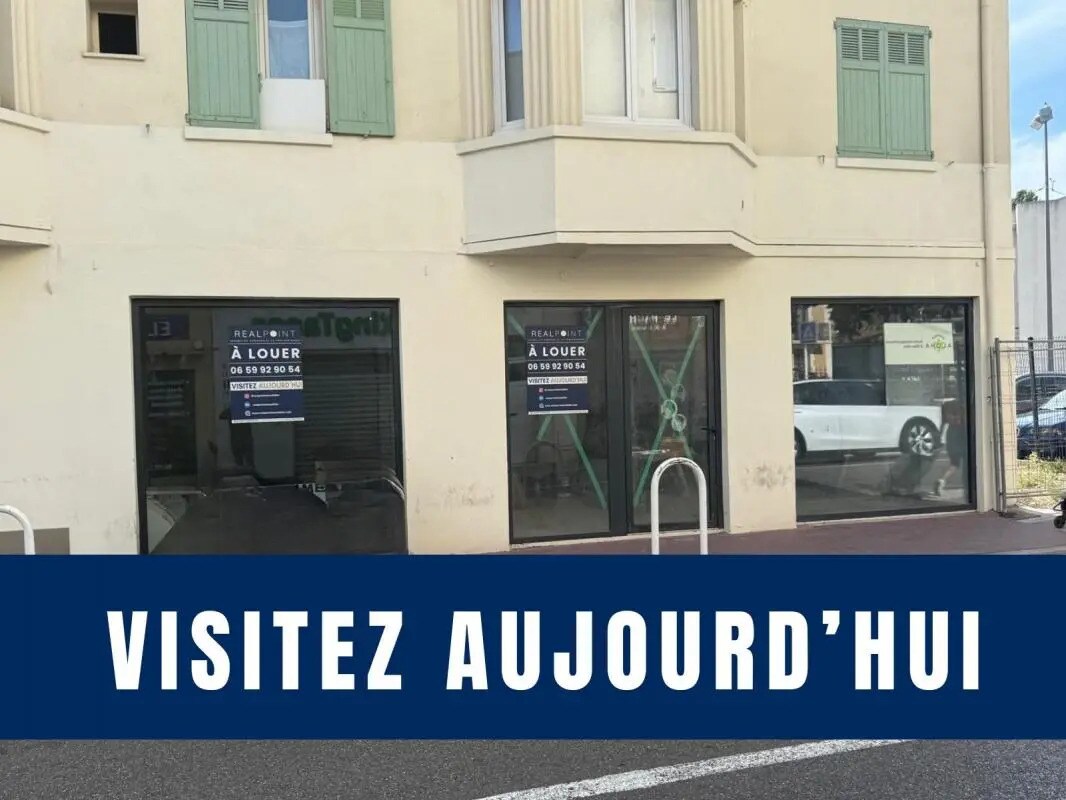 Local commercial dans Cannes à louer Photo de l’immeuble– Image 1 sur 8