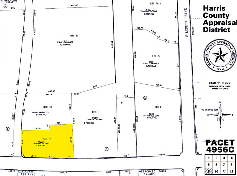 11222 Richmond Ave, Houston, TX à louer - Plan cadastral – Image 2 sur 6