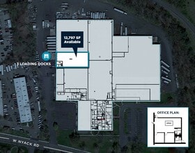 240-260 W Nyack Rd, West Nyack, NY à louer Plan d’étage– Image 1 sur 1