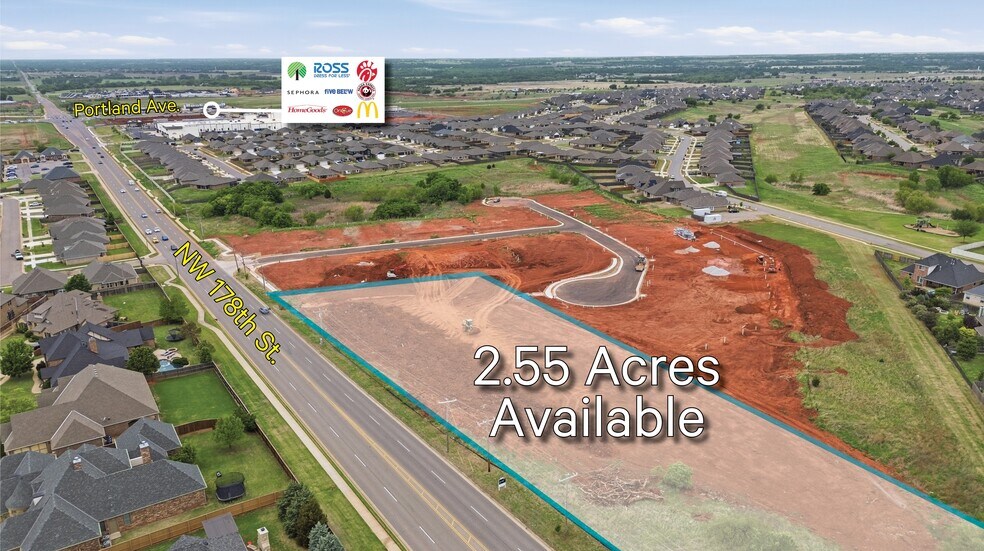 NW 178th St, Edmond, OK à vendre - Photo principale – Image 1 sur 2