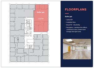 3333 Camino del Rio S, San Diego, CA à louer Plan d’étage– Image 1 sur 1