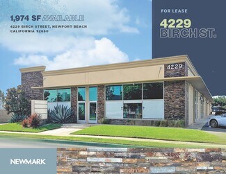 Plus de détails pour 4229 Birch St, Newport Beach, CA - Bureau/Local commercial à louer