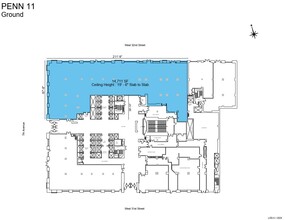11 Penn Plz, New York, NY à louer Plan d’étage– Image 1 sur 2