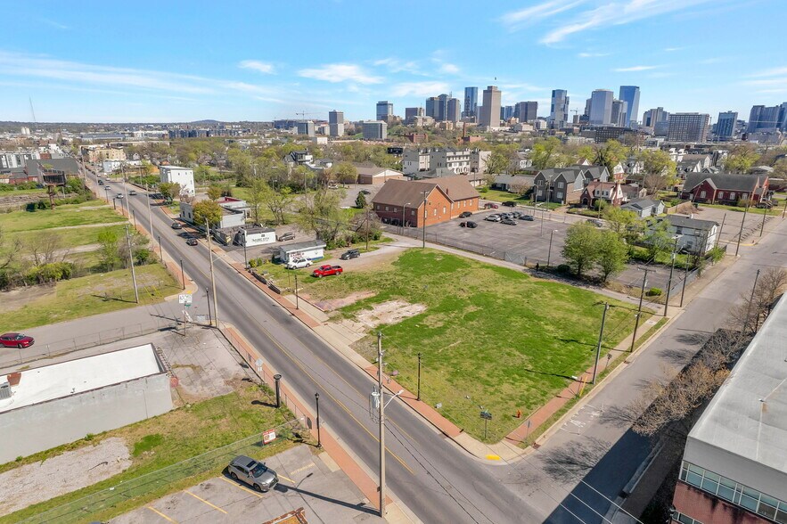 1307 Jefferson Street, Nashville, TN à vendre - Aérien – Image 3 sur 4