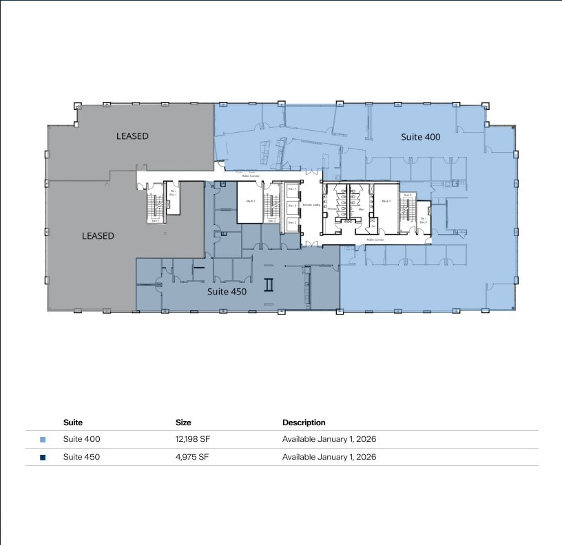 19775 Belmont Executive Plz, Ashburn, VA à louer Plan d’étage– Image 1 sur 1