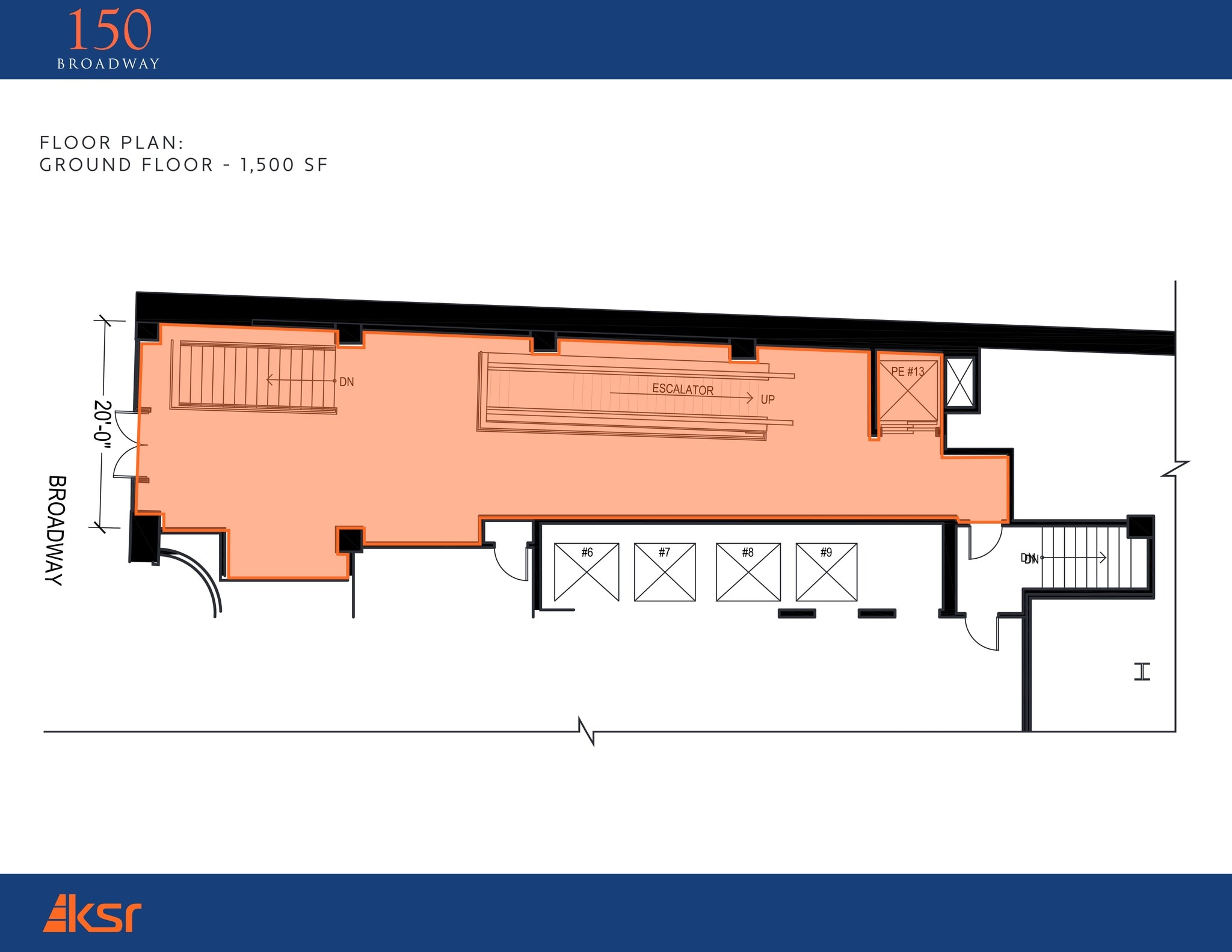 150 Broadway, New York, NY à louer Plan de site– Image 1 sur 5