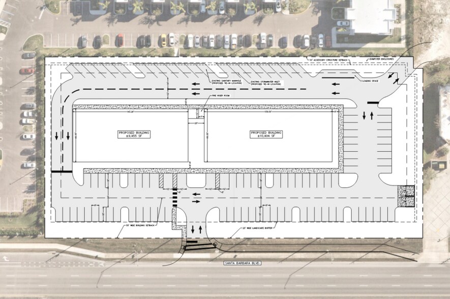 4706 Santa Barbara blvd, Naples, FL à louer - Plan de site – Image 3 sur 4