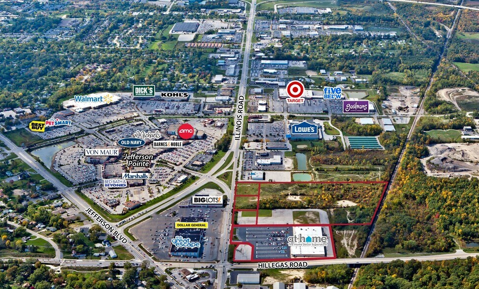 4120 Illinois Rd, Fort Wayne, IN à louer - Aérien – Image 1 sur 2