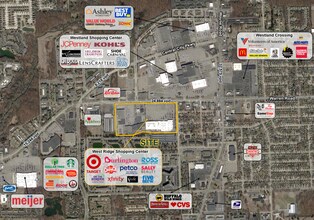 35401-35745 Warren Rd, Westland, MI - VUE AÉRIENNE  vue de carte