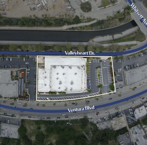12555-12565 Ventura Blvd, Studio City, CA à louer - Aérien – Image 3 sur 5
