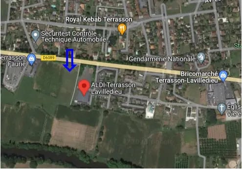 Terrain dans Terrasson-Lavilledieu à vendre - Photo de l’immeuble – Image 1 sur 3