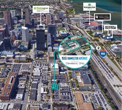 1555 Hamilton Ave, Cleveland, OH - VUE AÉRIENNE vue de carte