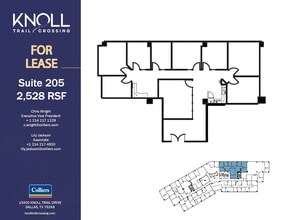 15400 Knoll Trail Dr, Dallas, TX à louer Plan d’étage– Image 1 sur 1