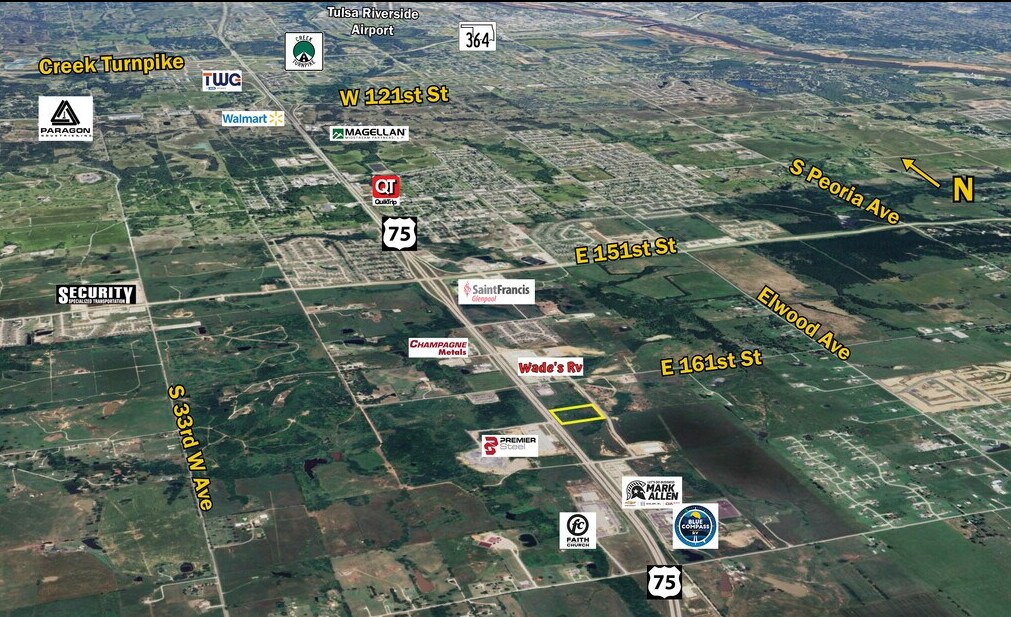 S Broadway St, Glenpool, OK à vendre Aérien– Image 1 sur 7