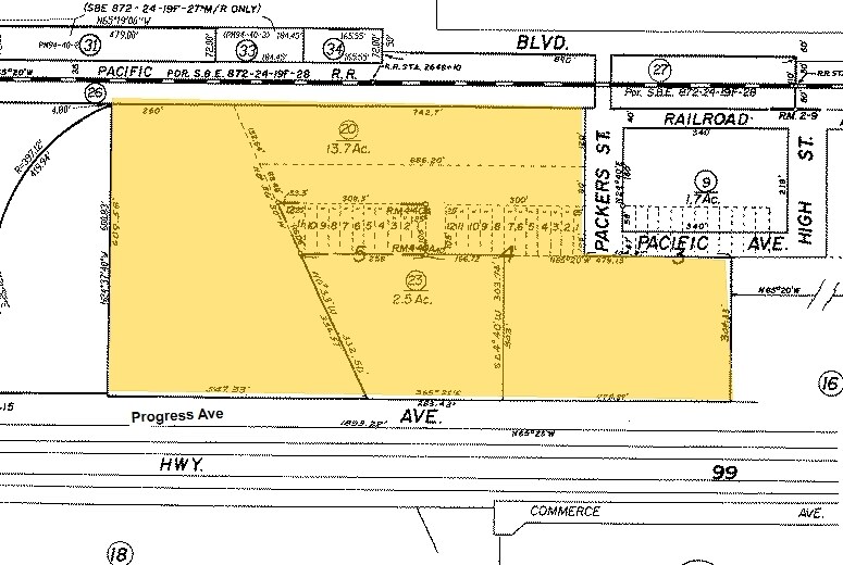 901 Packers St, Atwater, CA à vendre - Plan cadastral – Image 3 sur 3