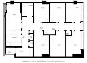 110 E 60th St, New York, NY à louer Plan d’étage– Image 1 sur 1