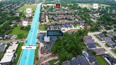 7700 Davis Blvd, North Richland Hills, TX - VUE AÉRIENNE  vue de carte