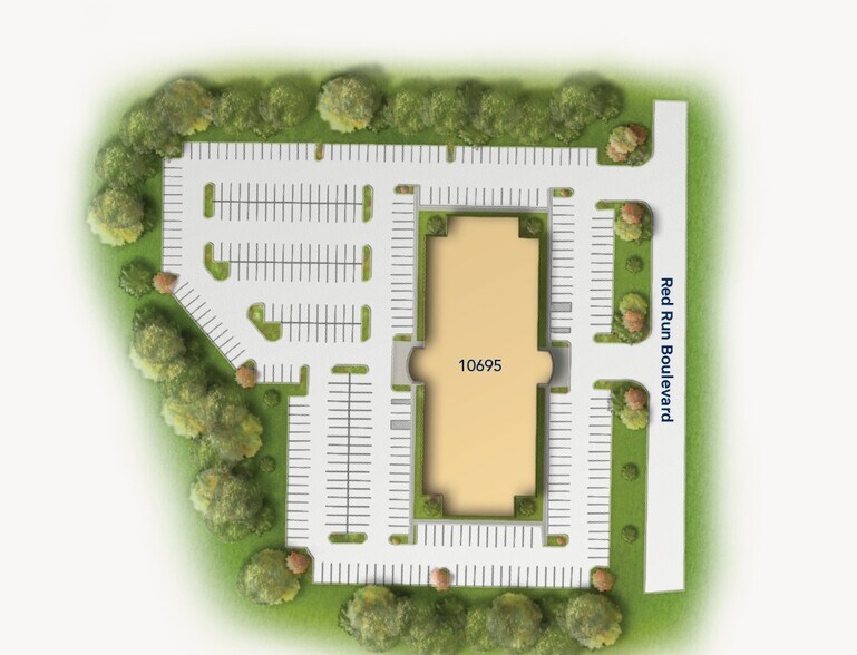 10695 Red Run Blvd, Owings Mills, MD à louer - Plan de site – Image 2 sur 5