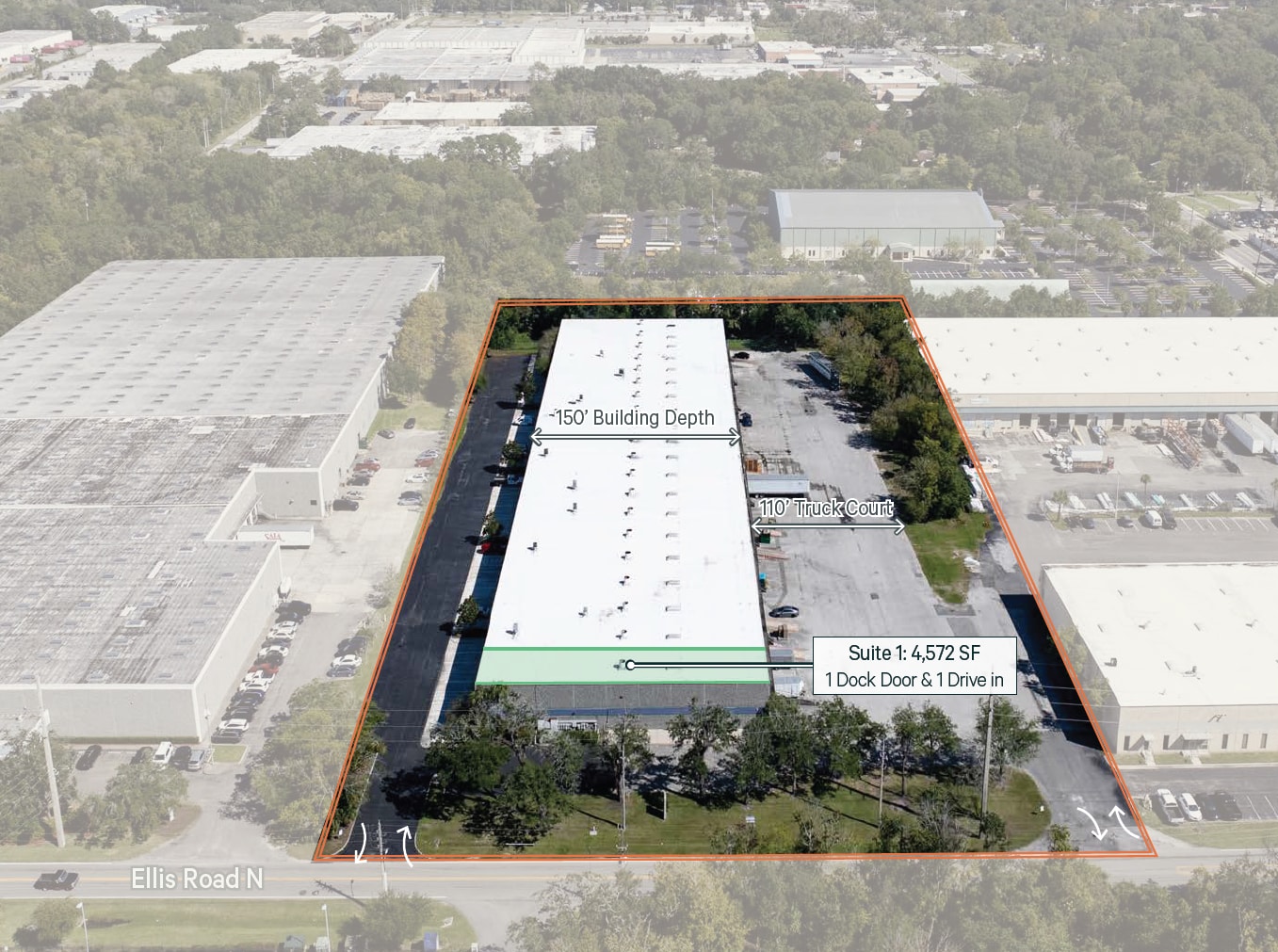 1057 Ellis Rd N, Jacksonville, FL à louer Photo intérieure– Image 1 sur 4