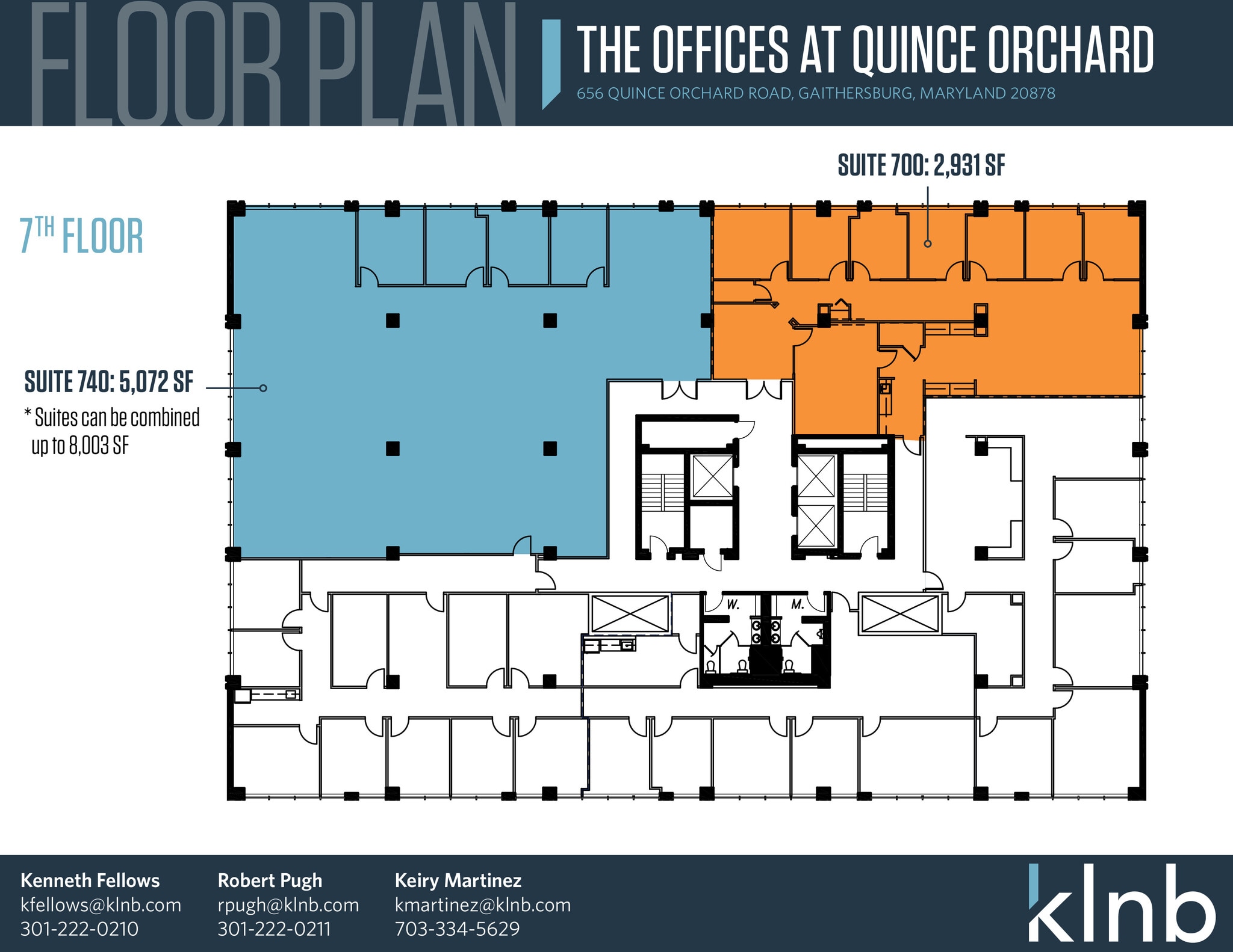 656 Quince Orchard Rd, Gaithersburg, MD à louer Plan d’étage– Image 1 sur 4
