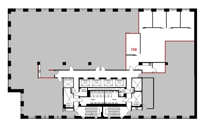 165 University Ave, Toronto, ON à louer Plan d’étage– Image 1 sur 1