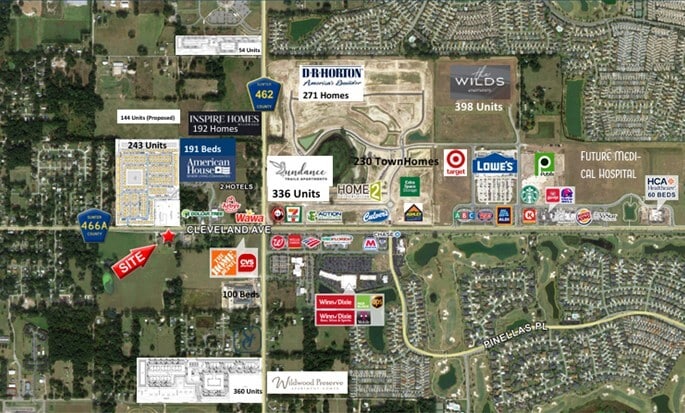 1308 Cleveland Ave, Wildwood, FL à vendre - Photo de l’immeuble – Image 1 sur 2