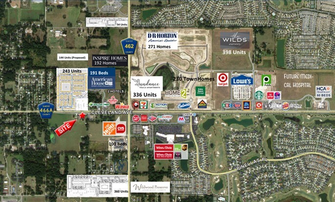 1308 Cleveland Ave, Wildwood, FL à vendre - Photo de l’immeuble – Image 2 sur 3