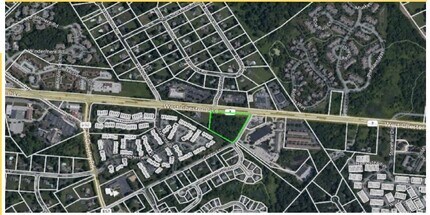 1632 W Chester Pike, West Chester, PA - VUE AÉRIENNE vue de carte