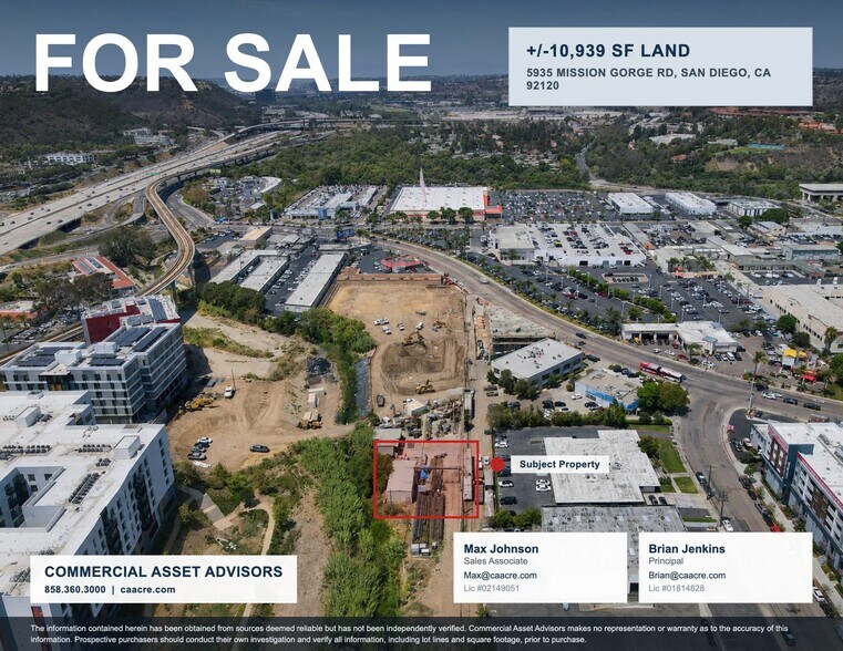5935 Mission Gorge Rd, San Diego, CA à vendre - Photo de l’immeuble – Image 1 sur 1