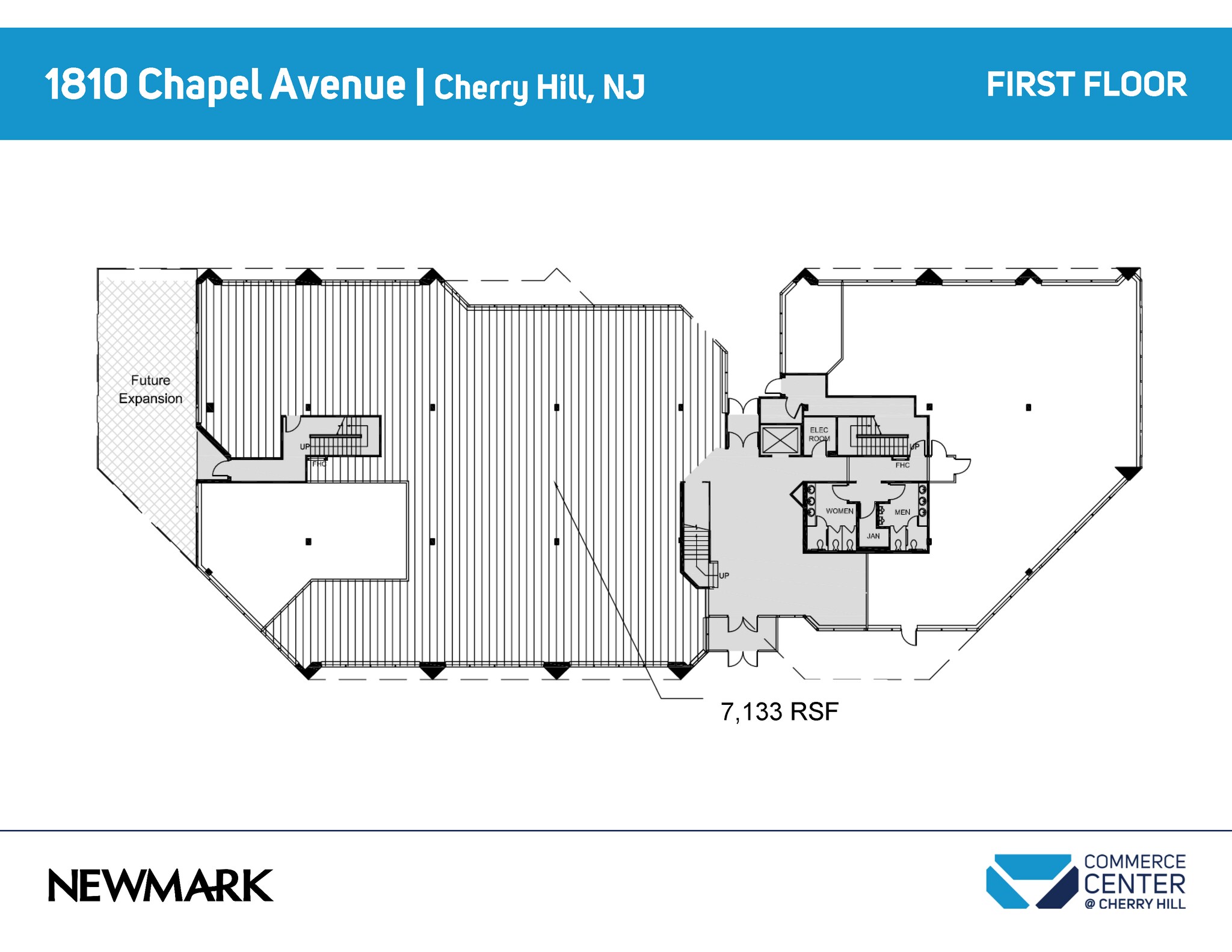 1800 Chapel Ave W, Cherry Hill, NJ à louer Plan d’étage– Image 1 sur 1