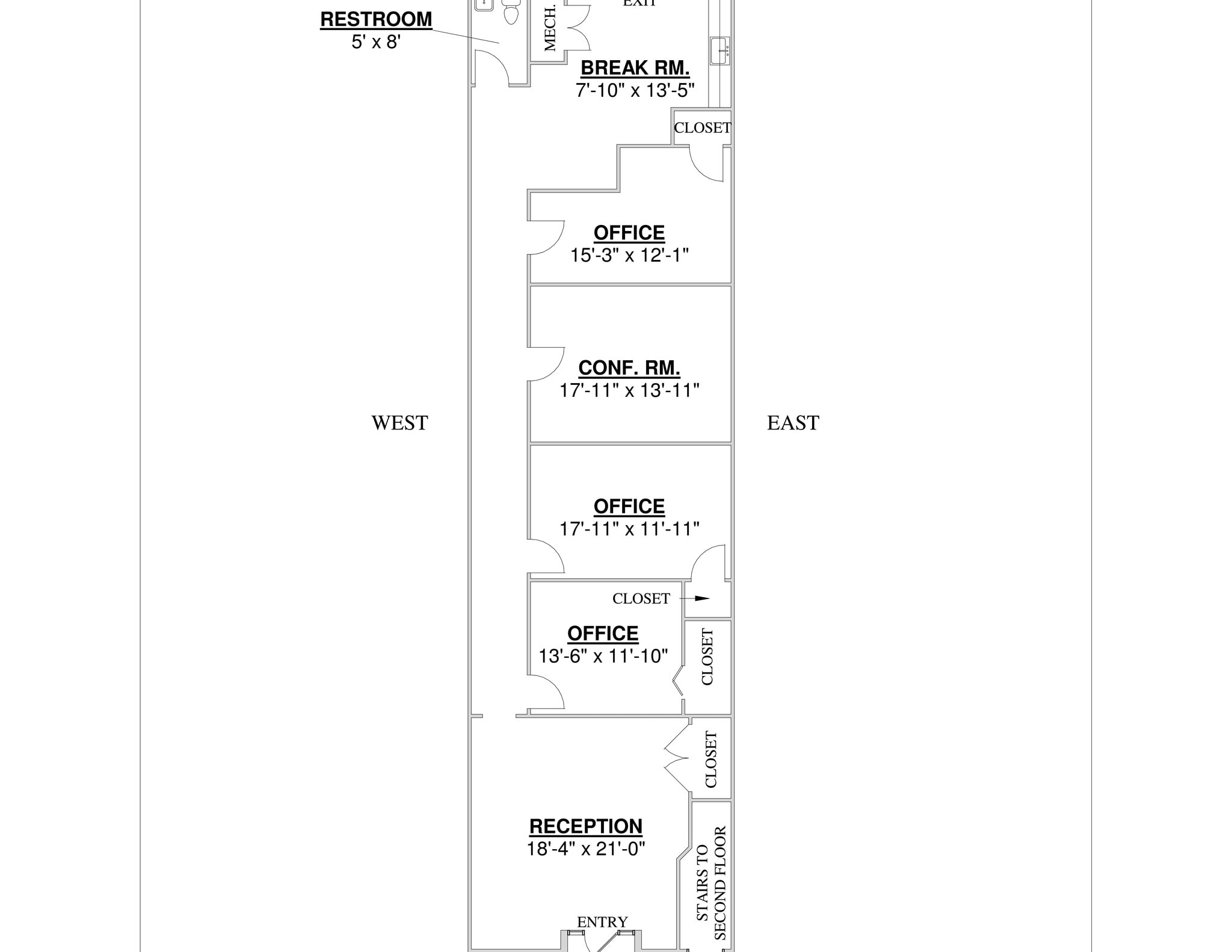 301-305 W Woodard St, Denison, TX à louer Plan de site– Image 1 sur 1