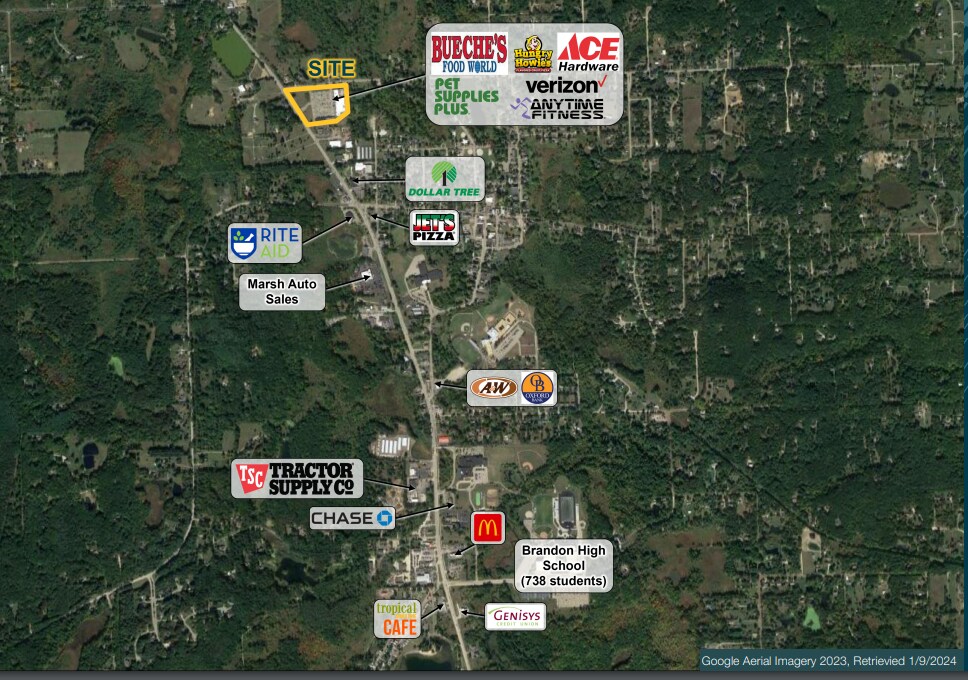 250-440 N Ortonville Rd, Ortonville, MI à louer Photo de l’immeuble– Image 1 sur 3