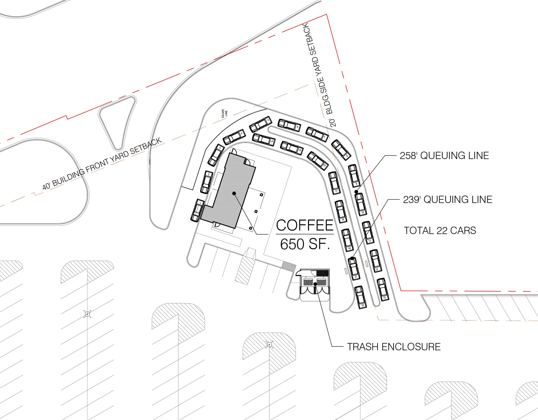 1320 N Columbia St, Milledgeville, GA à louer Plan de site– Image 1 sur 2