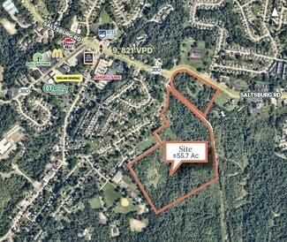 Plus de détails pour Saltsburg Rd, Penn Hills, PA - Terrain à vendre