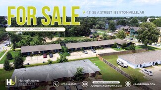 Plus de détails pour 421 SE A St, Bentonville, AR - Terrain à vendre