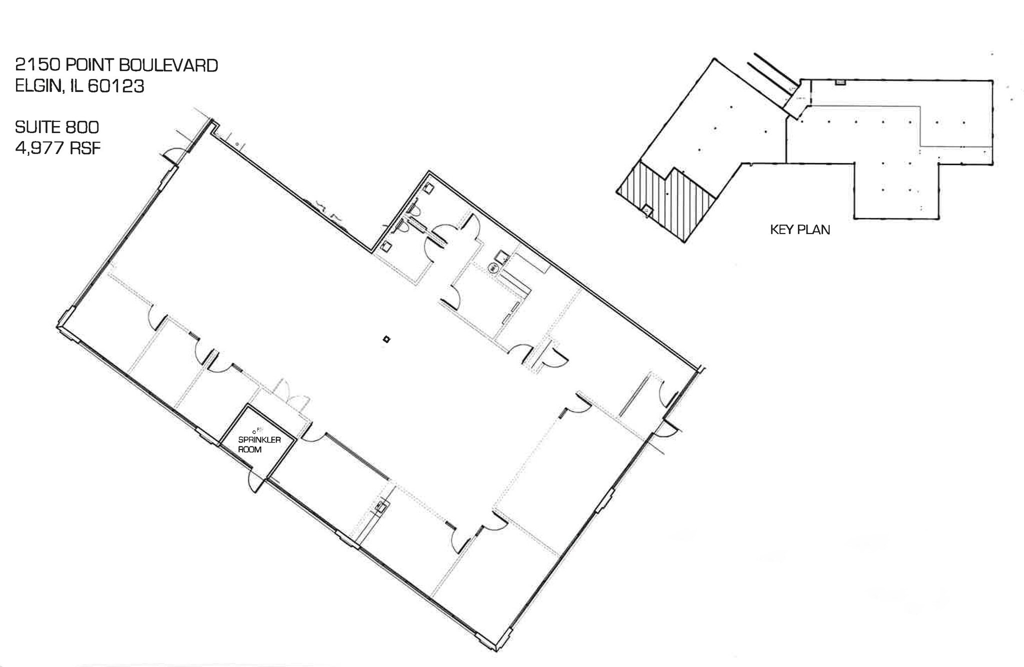 2150 Point Blvd, Elgin, IL à louer Plan d’étage– Image 1 sur 11