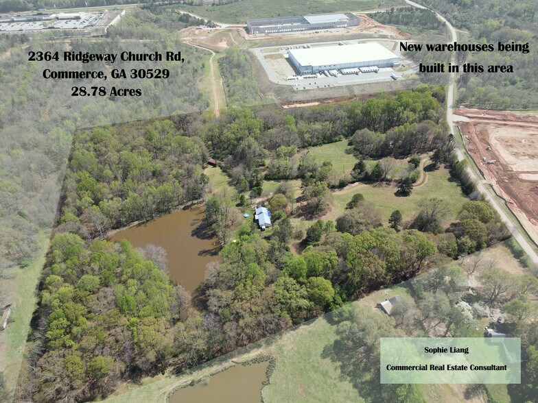 2364 Ridgeway Church Rd, Commerce, GA à vendre - Photo de l’immeuble – Image 1 sur 6