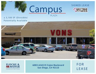 Plus de détails pour 6155 El Cajon Blvd, San Diego, CA - Local commercial à louer