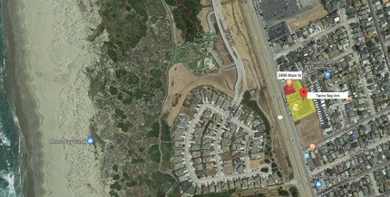 2490 Main St, Morro Bay, CA - Vue aérienne vue de carte