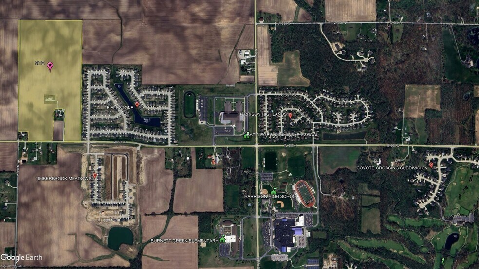 1304 W 600 N, West Lafayette, IN à vendre - Aérien – Image 3 sur 6