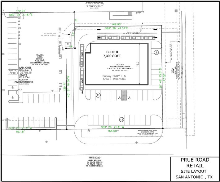 6347 Prue Rd, San Antonio, TX à louer - Plan de site – Image 3 sur 3
