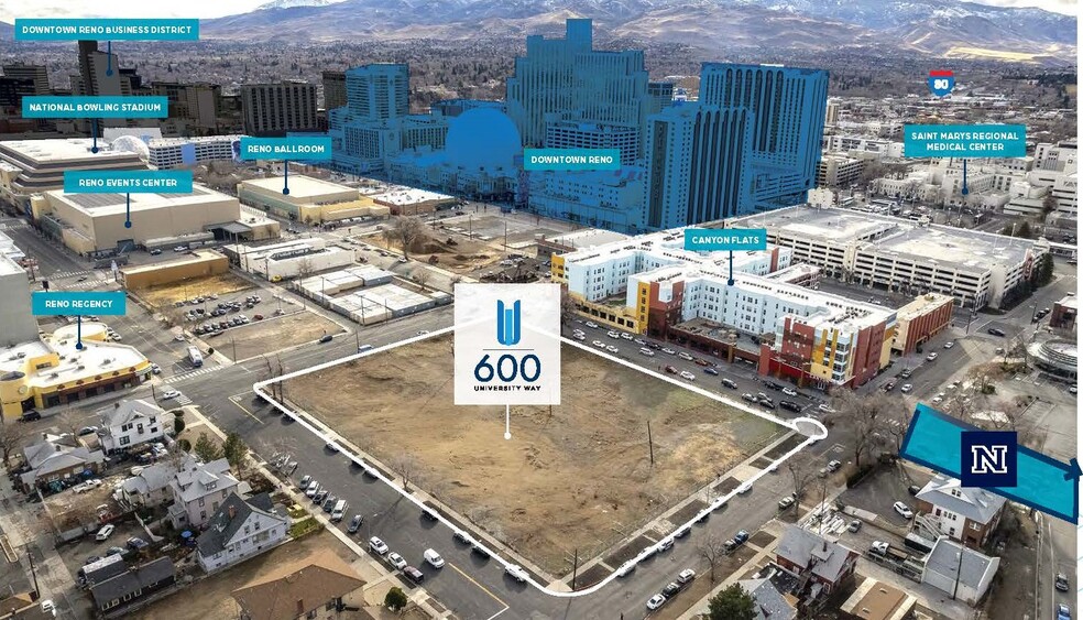 600 University, Reno, NV à vendre - Photo de l’immeuble – Image 3 sur 9