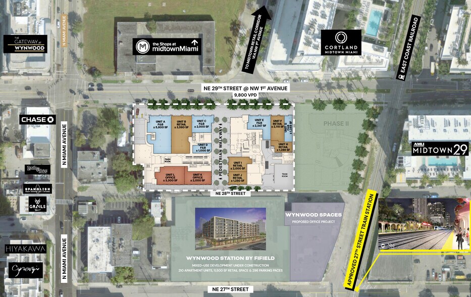 50 NE 29th St, Miami, FL à louer - Plan de site – Image 2 sur 7
