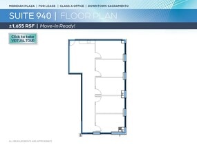 1415 L St, Sacramento, CA à louer Plan d’étage– Image 1 sur 1
