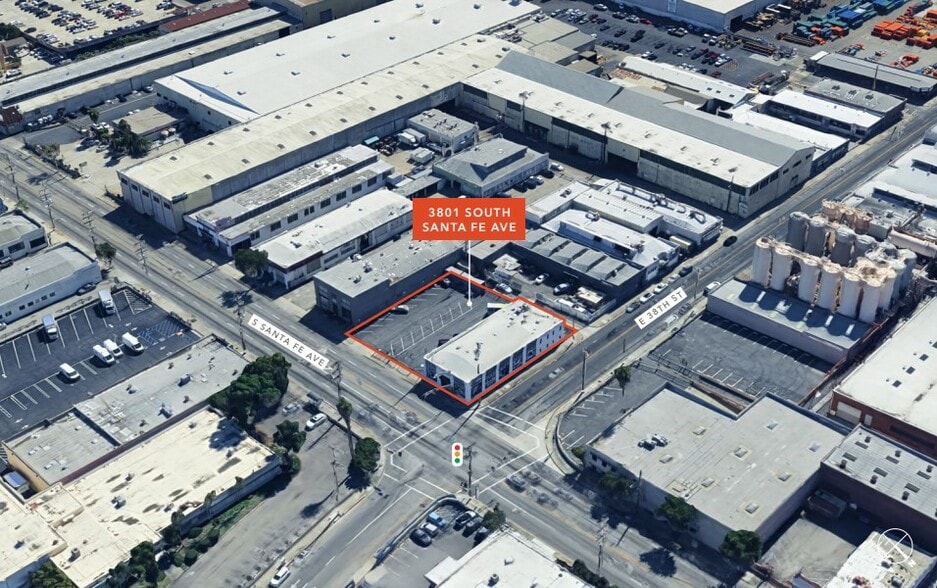 3801 S Santa Fe Ave, Vernon, CA à louer - Aérien – Image 2 sur 8