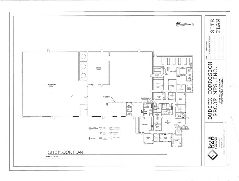 1818 Miller Pky, Streetsboro, OH à vendre - Plan de site – Image 2 sur 3